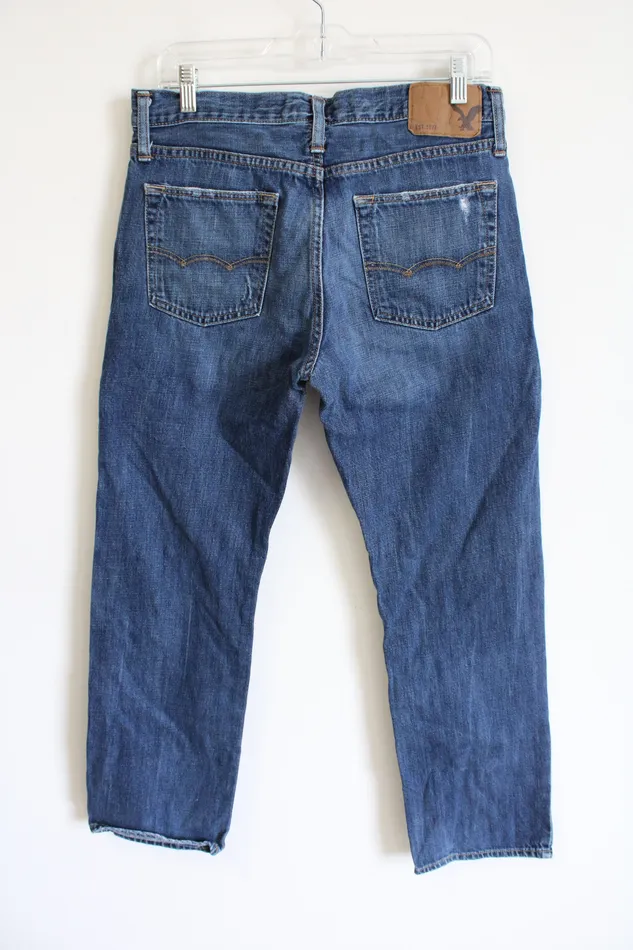 Earrings American Eagle American Eagle Original Straight Distressed Jeans 30x30