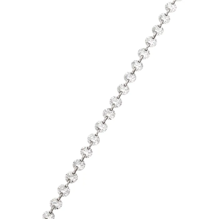 RACHEL LYNN CHICAGO Necklaces 14 Karat White Gold Aspen Air 300 Diamond Necklace
