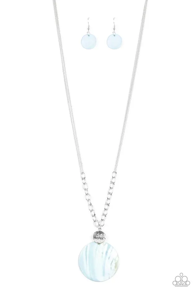 Necklaces Paparazzi Jewelry Paparazzi Necklace A TopSHELLer Blue Necklaces Paparazzi Jewelry Paparazzi Necklace A TopSHELLer Blue