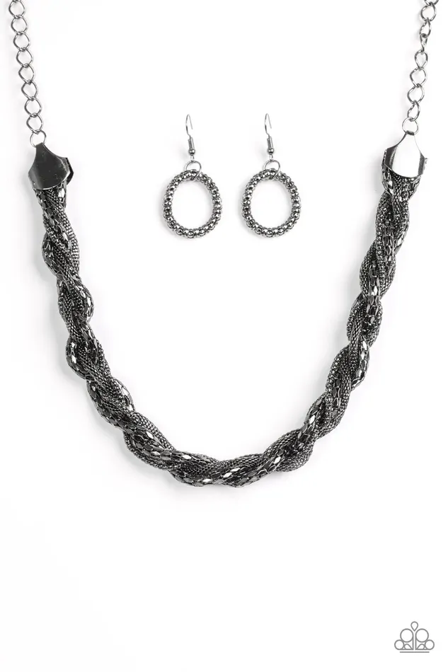 Necklaces Paparazzi Jewelry Paparazzi Necklace Marvel At Me Black