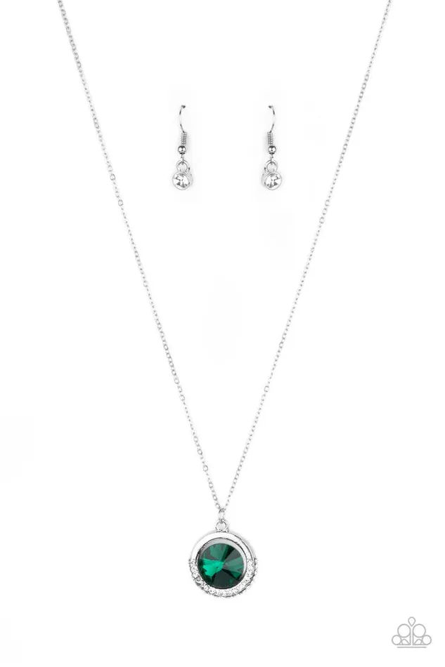 Necklaces Paparazzi Jewelry Paparazzi Necklace Trademark Twinkle Green Necklaces Paparazzi Jewelry Paparazzi Necklace Trademark Twinkle Green