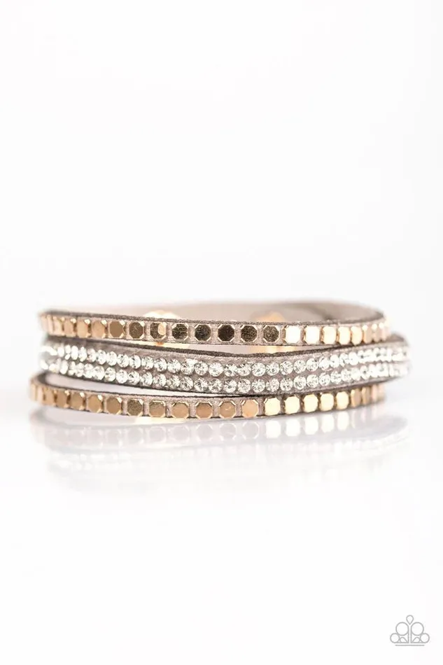 Paparazzi Bracelet Bomb Squad Silver Paparazzi Jewelry Bracelets