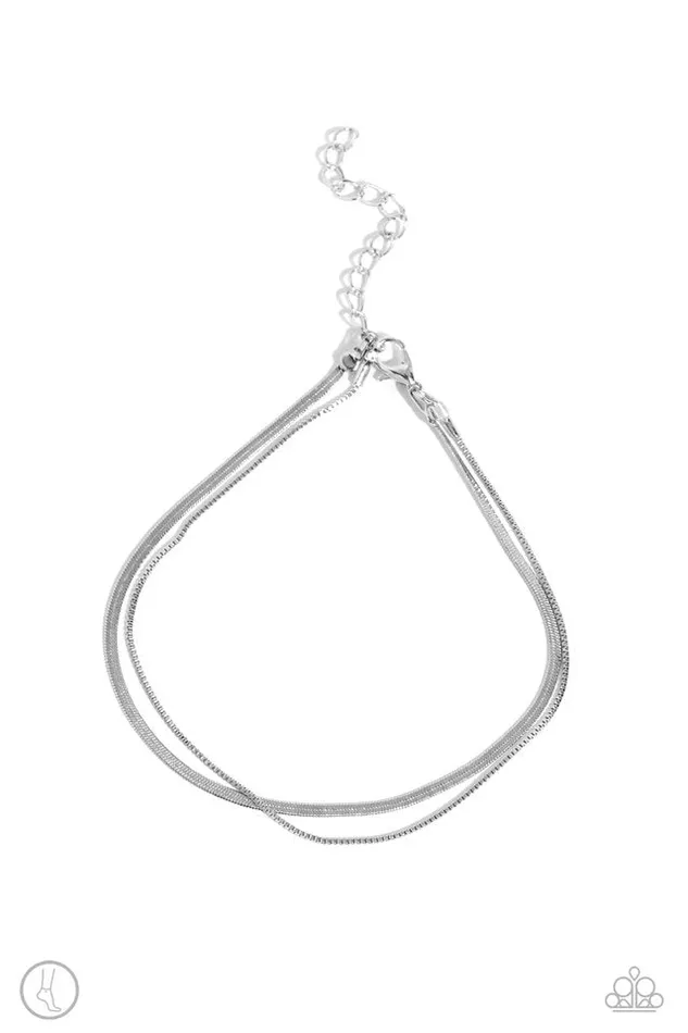 Paparazzi Bracelet Glistening Gauge Silver Paparazzi Jewelry Bracelets Paparazzi Bracelet Glistening Gauge Silver Paparazzi Jewelry Bracelets