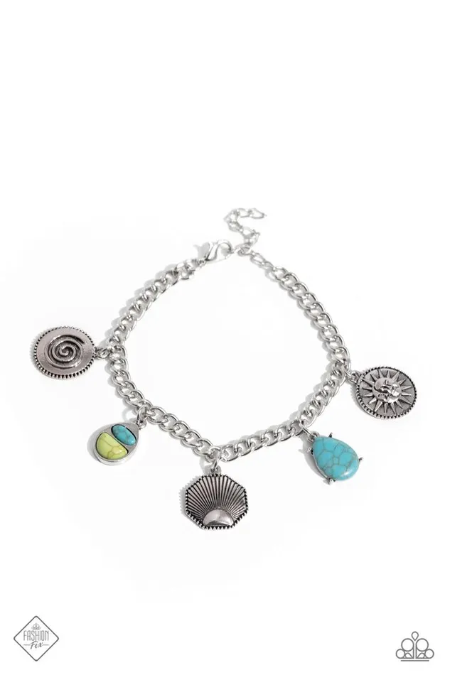Paparazzi Jewelry Bracelets Paparazzi Bracelet Nimble Nomad Blue