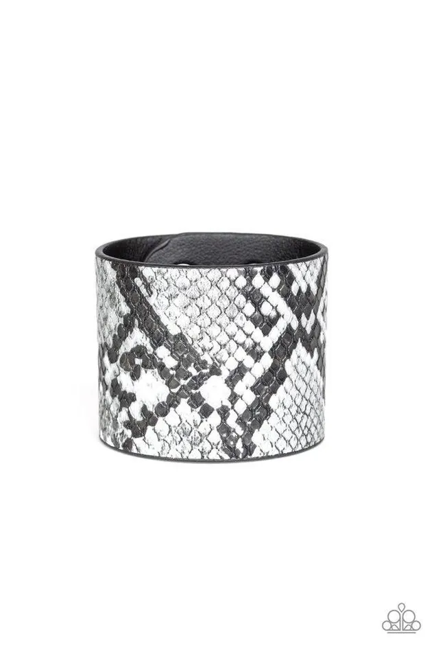 Paparazzi Jewelry Bracelets Paparazzi Bracelet Whats HISS Is Mine Silver Paparazzi Jewelry Bracelets Paparazzi Bracelet Whats HISS Is Mine Silver