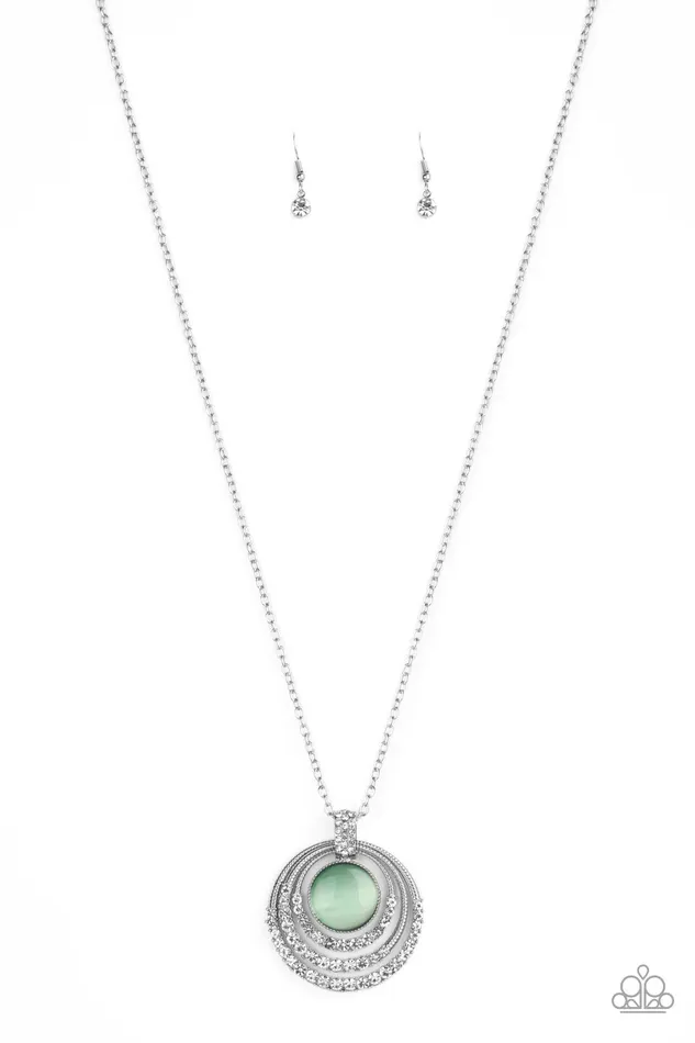 Paparazzi Jewelry Necklaces Paparazzi Necklace A Diamond A Day Green