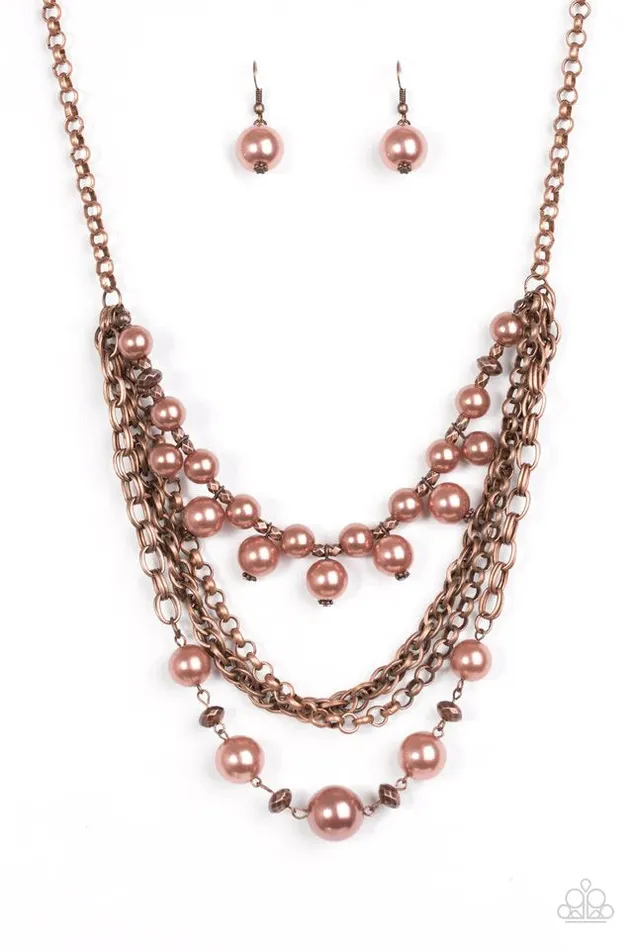 Paparazzi Jewelry Necklaces Paparazzi Necklace Urban Riches Copper