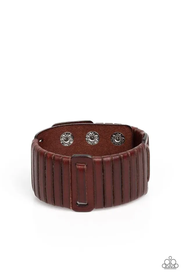 Paparazzi Jewelry Paparazzi Bracelet Leather Lumberyard Brown Bracelets Paparazzi Jewelry Paparazzi Bracelet Leather Lumberyard Brown Bracelets