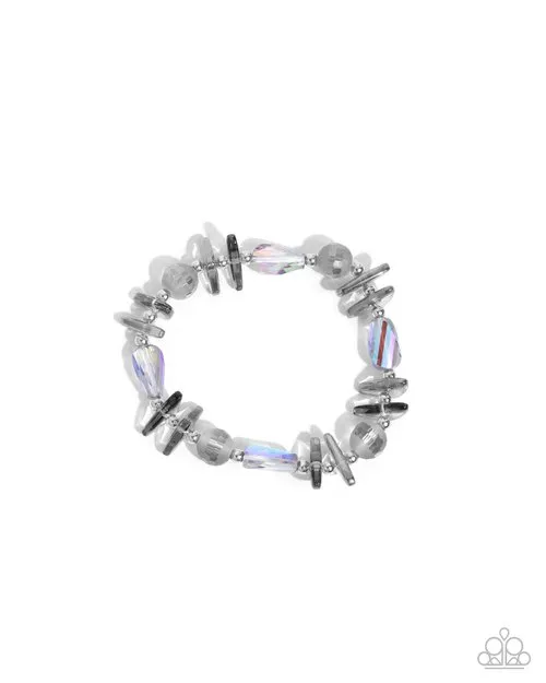 Paparazzi Jewelry Paparazzi Bracelet Reflective Ritardando Silver Bracelets Paparazzi Jewelry Paparazzi Bracelet Reflective Ritardando Silver Bracelets