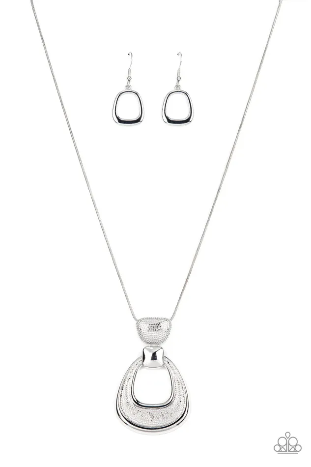 Paparazzi Jewelry Paparazzi Necklace Park Avenue Attitude Silver Necklaces