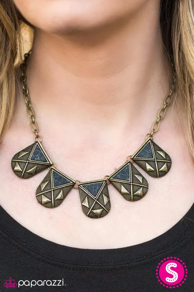 Paparazzi Jewelry Paparazzi Necklace So AMAZONing Brass Necklaces