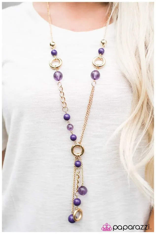 Paparazzi Jewelry Paparazzi Necklace So Long Purple Necklaces
