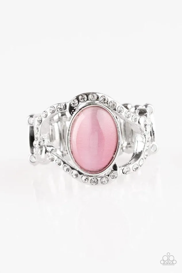Paparazzi Jewelry Rings Paparazzi Ring Moulin Moon Pink