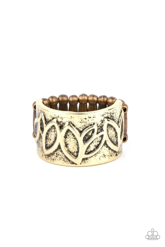 Paparazzi Jewelry Rings Paparazzi Ring When You LEAF Expect It Brass Paparazzi Jewelry Rings Paparazzi Ring When You LEAF Expect It Brass
