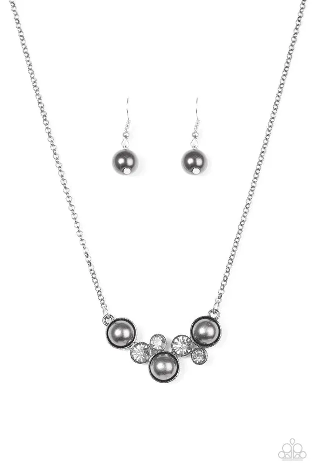 Paparazzi Necklace Pop The Bubbly Black Paparazzi Jewelry Necklaces