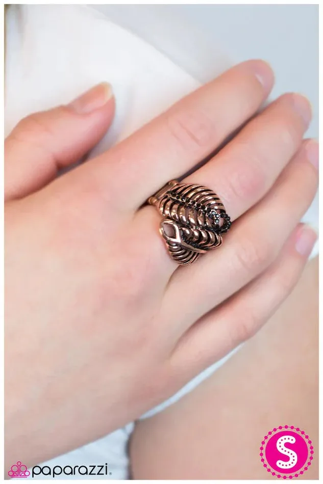 Paparazzi Ring Forever Autumn Copper Paparazzi Jewelry Rings