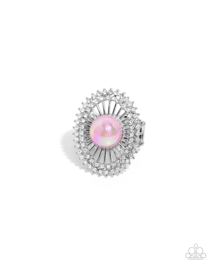 Rings Paparazzi Jewelry Paparazzi Ring Ornamental Outline Pink Rings Paparazzi Jewelry Paparazzi Ring Ornamental Outline Pink