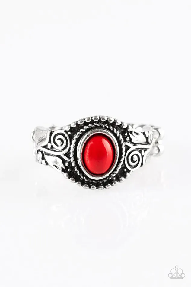 Rings Paparazzi Jewelry Paparazzi Ring The Jungle LOOK Red