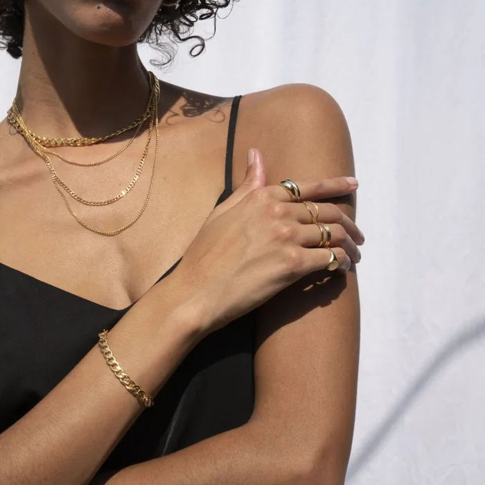 TheRoseGypsy Rings Gold Filled Double Ring