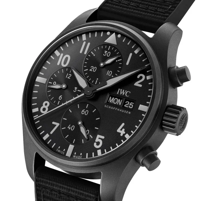 Watches IWC Schaffhausen Pilots Watch Chronograph 41 Top Gun Ceratanium IW388106