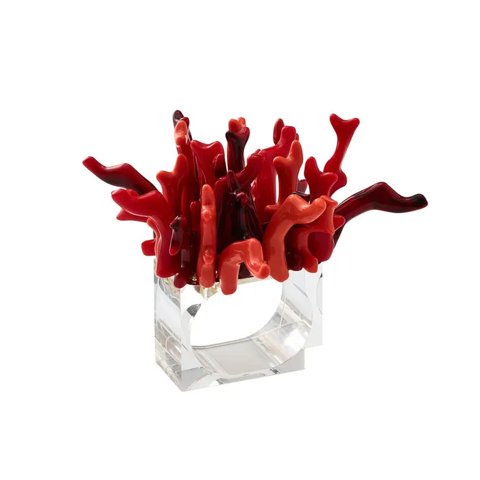 Kim Seybert Rings Kim Seybert Amalfi Napkin Ring Set Of 4 Acrylic 25 x 175 x 325 Kim Seybert Rings Kim Seybert Amalfi Napkin Ring Set Of 4 Acrylic 25 x 175 x 325