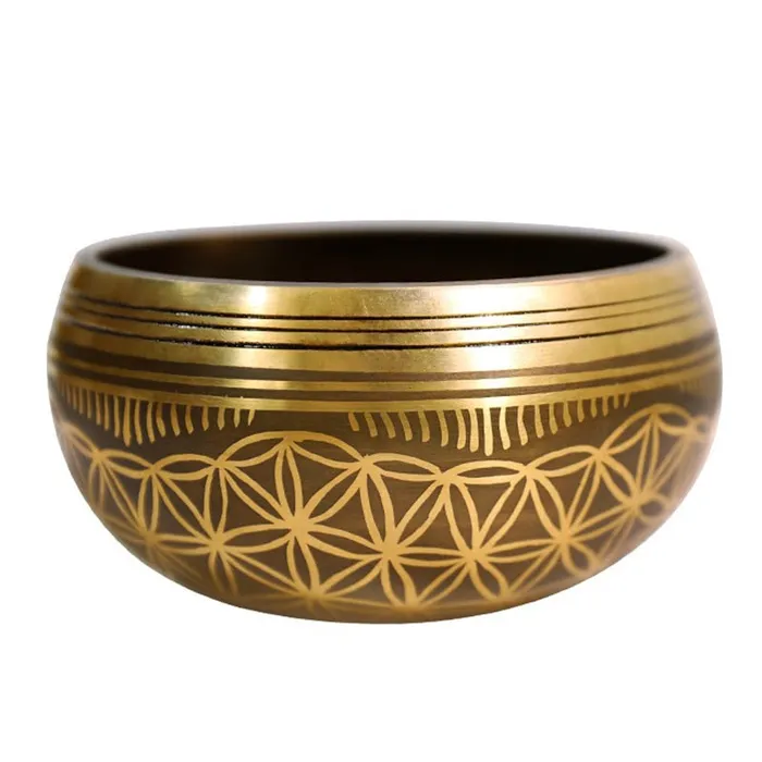 Life Changing Energy Rings 14cm Nepal Tibetan Singing Bowl FREE Mallet and Oring Life Changing Energy Rings 14cm Nepal Tibetan Singing Bowl FREE Mallet and Oring