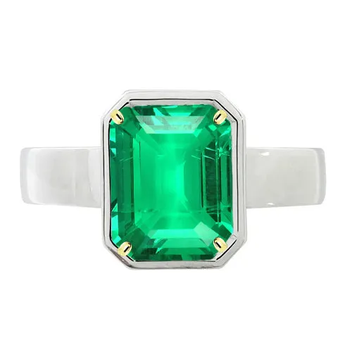 Rings Classic Emerald Shape Solitaire Ring Green Emerald Stone HarryChadEntcom Rings Classic Emerald Shape Solitaire Ring Green Emerald Stone HarryChadEntcom