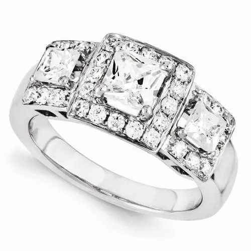 Rings White Gold Three Stone Style Natural Earth Mined Diamond Engagement Fancy Ring 350 Carats GB Rings White Gold Three Stone Style Natural Earth Mined Diamond Engagement Fancy Ring 350 Carats GB