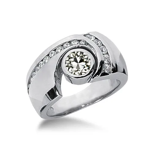 Round Genuine Natural Earth Mined Diamond Old Mine Cut Fancy Ring Bezel Set Wide Band 225 Carats HarryChadEntcom Rings Round Genuine Natural Earth Mined Diamond Old Mine Cut Fancy Ring Bezel Set Wide Band 225 Carats HarryChadEntcom Rings
