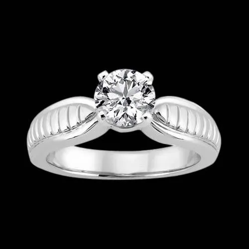 Round Natural Earth Mined Diamond Solitaire Ring 251 Carats Jewelry White Gold 14K GB Rings Round Natural Earth Mined Diamond Solitaire Ring 251 Carats Jewelry White Gold 14K GB Rings