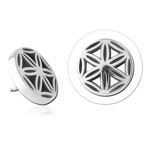 16g Sacred Geometry Stainless End Tulsa Body Jewelry Bracelets