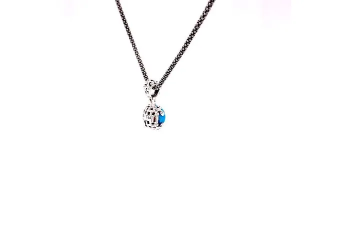 Necklaces Samuel B Glow Necklace Turquoise