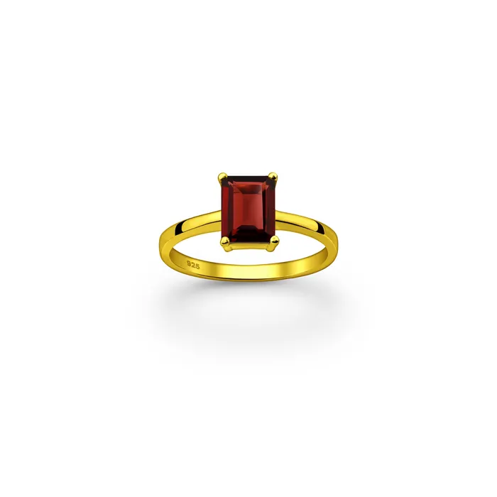 Rings Fire Goddess Garnet Crystal Ring Beau Life