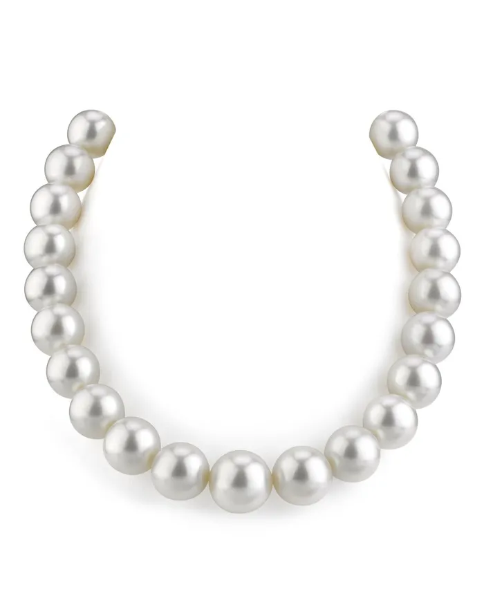 SPT Necklaces White South Sea Pearl Necklace 140150mm AAAA Quality